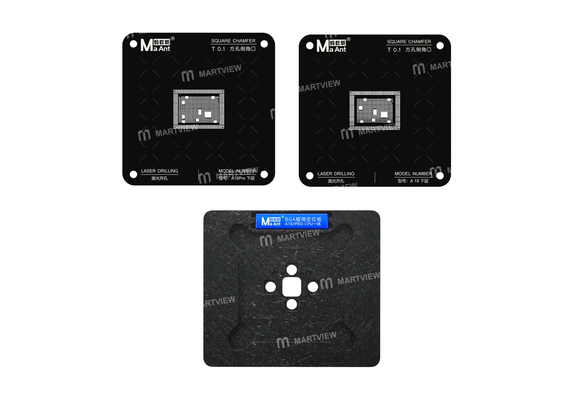 ماژولهای یدک مجموعه شابلون مگنتی ماانت مخصوص CPU آیفون سری A18 و A18Pro