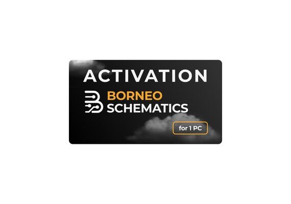 تصویر محصول ابزار شماتیک بورنئو یکساله ( یک یوزر )  - فروشگاه فون پارتس