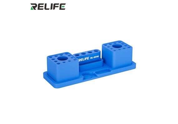 تصویر محصول جعبه سیلیکونی ماژولار همه‌کاره ریلایف مدل RL-001K, رنگ: آبی تصویر شماره 2 , - فروشگاه فون پارتس