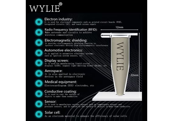 تصویر محصول خمیر نقره نانو ویلی مدل WL-130 تصویر شماره 3 , - فروشگاه فون پارتس