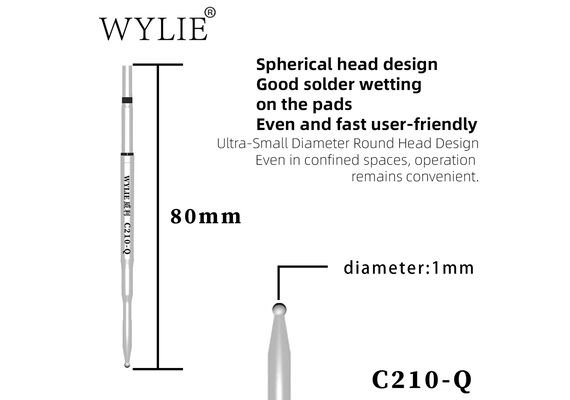 تصویر محصول نوک هویه سر گرد ویلی مدل C210-Q تصویر شماره 3 , - فروشگاه فون پارتس