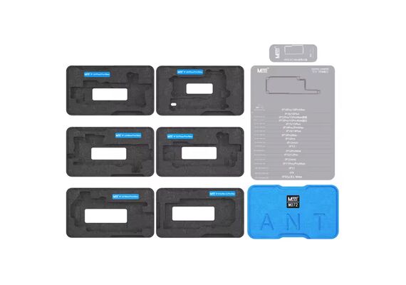 ست ۱۹ کاره شابلون طبقات مادربرد آیفون ماانت مدل M072