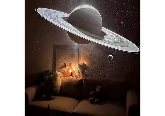 تصویر محصول پروژکتور کهکشانی 3D مدل پلانتاریوم با نور ستاره‌ای و طراحی رومیزی تصویر شماره 2 , - فروشگاه فون پارتس