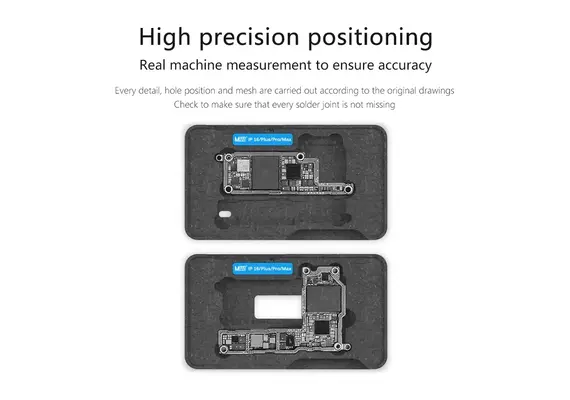 ست ۱۹ کاره شابلون طبقات مادربرد آیفون ماانت مدل M072