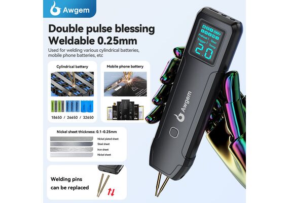 تصویر محصول دستگاه جوش باتری AWITHZ مدل SH2 تصویر شماره 2 , - فروشگاه فون پارتس