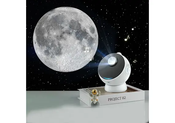 تصویر محصول پروژکتور کهکشانی 3D مدل پلانتاریوم با نور ستاره‌ای و طراحی رومیزی  - فروشگاه فون پارتس