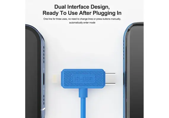 تصویر محصول کابل فلش دوطرفه iSoft مدل IS-006 – فلش و بازیابی داده iPhone/iPad تصویر شماره 3 , - فروشگاه فون پارتس