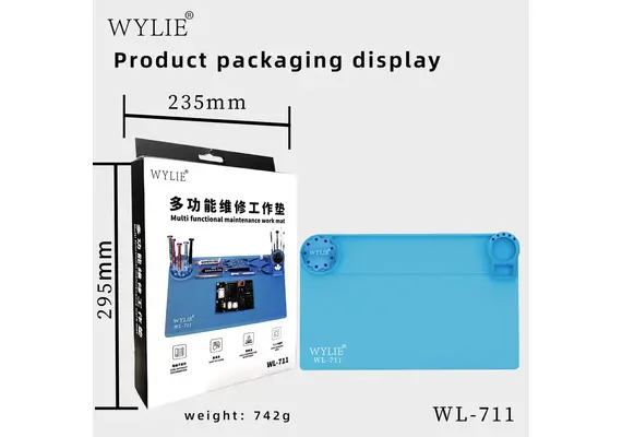 تصویر محصول پد حرارتی سیلیکونی WYLIE مدل WL-711 تصویر شماره 9 , - فروشگاه فون پارتس