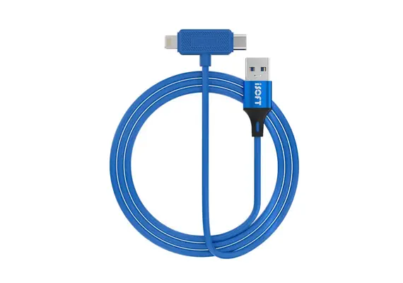 تصویر محصول کابل فلش دوطرفه iSoft مدل IS-006 – فلش و بازیابی داده iPhone/iPad تصویر شماره 7 , - فروشگاه فون پارتس