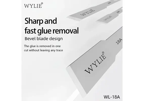 تصویر محصول ست تیغه و ابزار جداسازی چسب WYLIE مدل WL-18A (10 عددی) تصویر شماره 3 , - فروشگاه فون پارتس