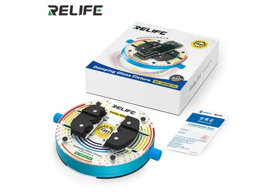 تصویر محصول نگهدارنده برد و چیپ 360 درجه ریلایف مدل RL-601Q تصویر شماره 10 , - فروشگاه فون پارتس