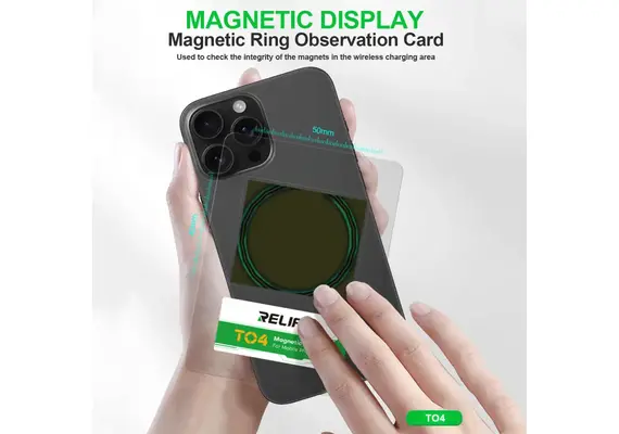 تصویر محصول کارت تشخیص شارژ وایرلس ریلایف مدل TO4 اصل کره‌ای تصویر شماره 2 , - فروشگاه فون پارتس