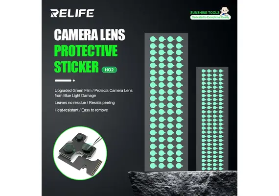 تصویر محصول برچسب محافظ دوربین ریلایف مدل HO2 (بسته 1000 عددی)  - فروشگاه فون پارتس