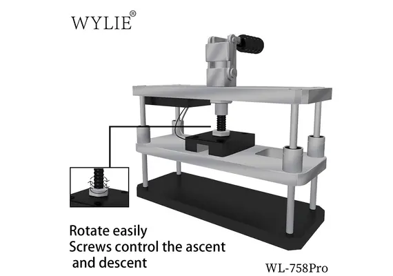 تصویر محصول گیره پرس حرارتی یونیورسال WYLIE مدل WL-758 PRO تصویر شماره 3 , - فروشگاه فون پارتس