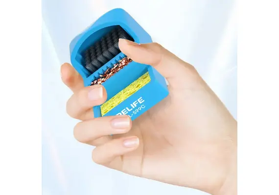 تصویر محصول تمیزکننده نوک هویه سیلیکونی ریلایف مدل RL-599C تصویر شماره 3 , - فروشگاه فون پارتس