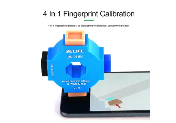 تصویر محصول کالیبراتور اثر انگشت اپتیکال ریلایف مدل RL-071B نسخه 5.0 تصویر شماره 4 , - فروشگاه فون پارتس