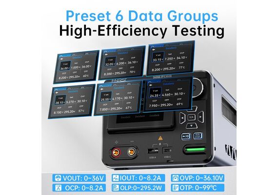 منبع تغذیه دیجیتال هوشمند فنیرسی مدل IPS3608