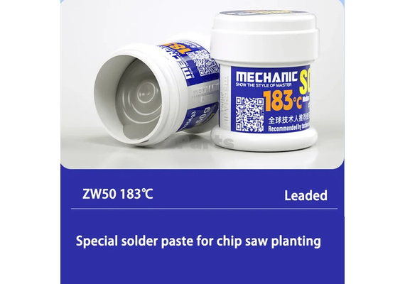 تصویر محصول خمیر قلع مکانیک, دمای ذوب: 183°, رنگ: سفید تصویر شماره 9 , - فروشگاه فون پارتس