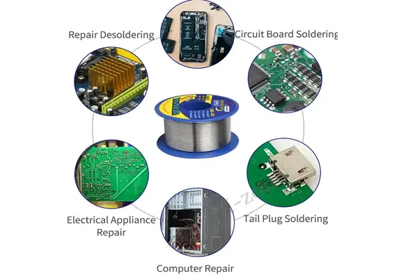 تصویر محصول سیم لحیم مکانیک مدل SX-862 تصویر شماره 6 , - فروشگاه فون پارتس
