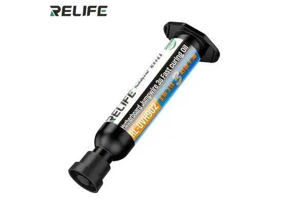 تصویر محصول چسب یو وی Relife مدل RL-UVH902, رنگ: مشکی تصویر شماره 2 , - فروشگاه فون پارتس