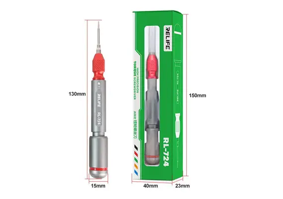 تصویر محصول پیچ‌گوشتی گشتاوری ریلایف مدل RL-724, مدل پیچ گوشتی: Torx T1 (ستاره‌ای T1) تصویر شماره 2 , - فروشگاه فون پارتس