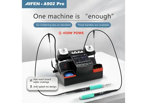 تصویر محصول هویه دوقلو سه دسته AIFEN A902 Pro نسخه 2025 تصویر شماره 3 , - فروشگاه فون پارتس