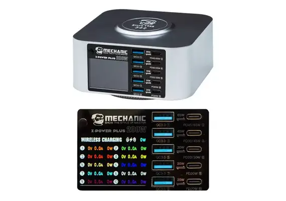 تصویر محصول مولتی شارژر سریع مکانیک مدل X-Power PLUS تصویر شماره 11 , - فروشگاه فون پارتس