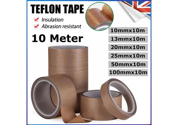 تصویر محصول نوار تفلون حرارتی چسب‌دار ۱۰ میلی متر × ۱۰ متر تصویر شماره 4 , - فروشگاه فون پارتس