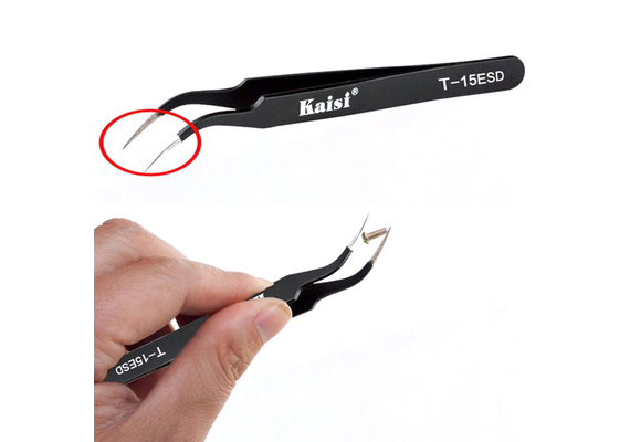تصویر محصول پنس سرکج ESD کایزی مدل T-15 تصویر شماره 2 , - فروشگاه فون پارتس