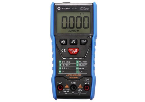 تصویر محصول مولتی متر دیجیتال سانشاین مدل DT-19N  - فروشگاه فون پارتس