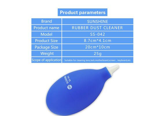 تصویر محصول پاک کننده گرد و غبار لاستیکی SS-042 تصویر شماره 3 , - فروشگاه فون پارتس