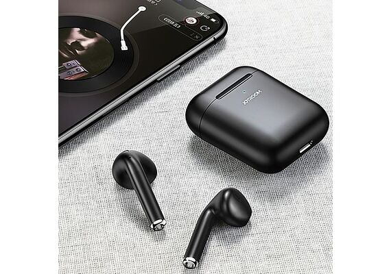 تصویر محصول هندزفری بیسیم جوی روم مدل JR-T03S, رنگ: مشکی تصویر شماره 2 , - فروشگاه فون پارتس