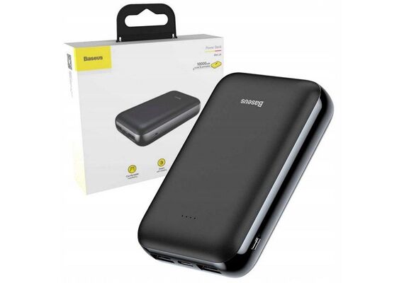 تصویر محصول پاوربانک باسئوس مدل X10, رنگ: مشکی تصویر شماره 2 , - فروشگاه فون پارتس