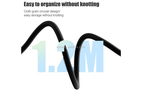 کابل شارژ و دیتای بنکس, نوع سوکت: تایپ سی, رنگ: مشکی, 3 image