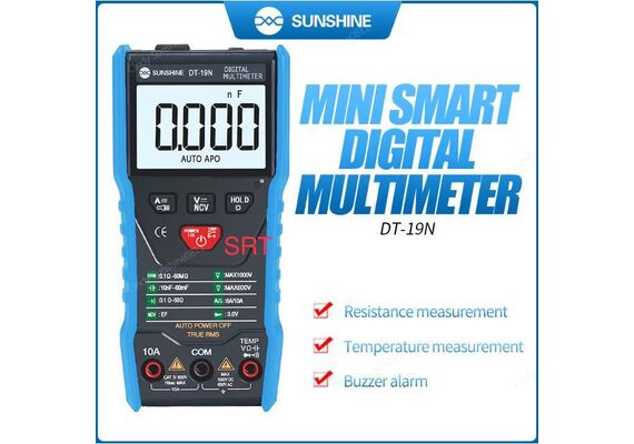 تصویر محصول مولتی متر دیجیتال سانشاین مدل DT-19N تصویر شماره 2 , - فروشگاه فون پارتس