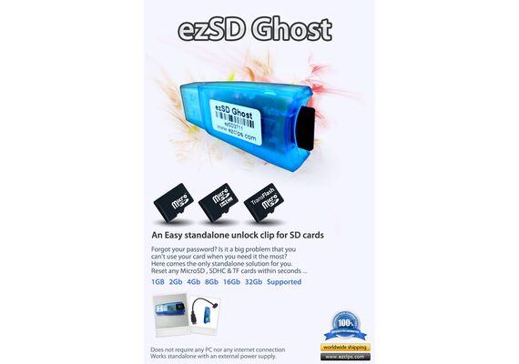 تصویر محصول کلیپ ezSD Ghost تصویر شماره 2 , - فروشگاه فون پارتس
