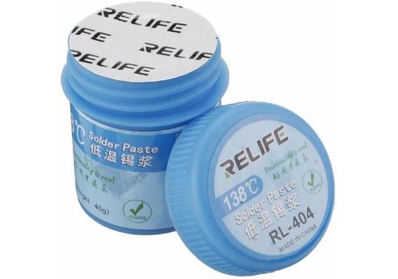 تصویر محصول خمیر قلع ریلایف مدل RL-404 - چهل گرمی تصویر شماره 2 , - فروشگاه فون پارتس