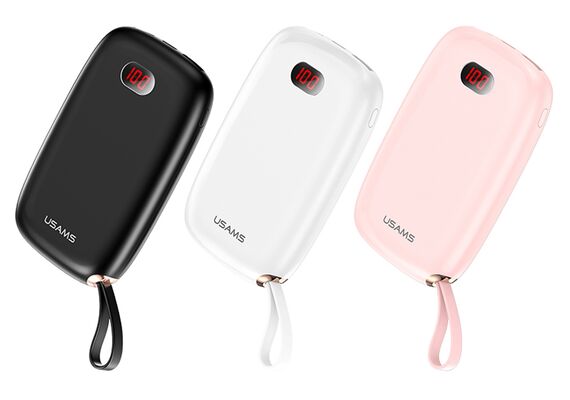 تصویر محصول پاوربانک یوسامز مدل PB17, رنگ: مشکی  - فروشگاه فون پارتس