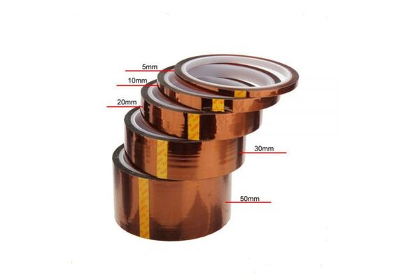 تصویر محصول نوار چسب نسوز پلی آمید عرض 5 میلی متر  - فروشگاه فون پارتس