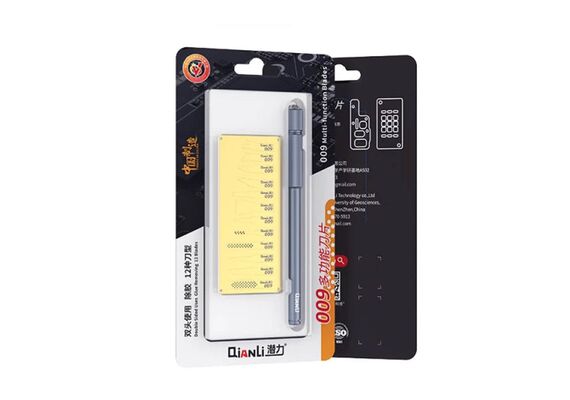 تصویر محصول تیغه های چند منظوره کیانلی مدل 009 - ست 12 تایی تصویر شماره 6 , - فروشگاه فون پارتس