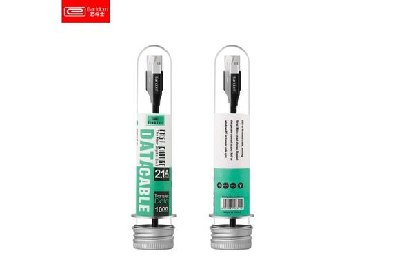 تصویر محصول کابل شارژ ارلدام مدل EC-015, نوع سوکت: لایتنینگ, رنگ: آبی  - فروشگاه فون پارتس