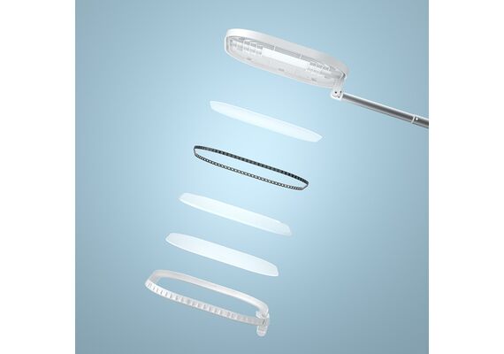 تصویر محصول چراغ حلقه LED چند منظوره ZB240 (با نگهدارنده تلفن همراه دوگانه) تصویر شماره 11 , - فروشگاه فون پارتس