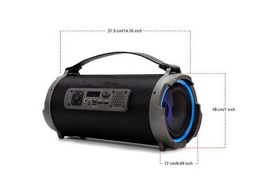 تصویر محصول اسپیکر بلوتوث ارلدام مدل ET-A19 تصویر شماره 4 , - فروشگاه فون پارتس