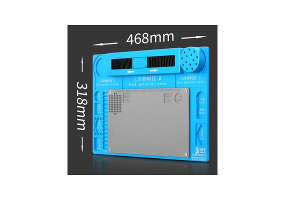 تصویر محصول پد فلزی میکروسکوپ با پایه متحرک برند WL, رنگ: قرمز تصویر شماره 5 , - فروشگاه فون پارتس