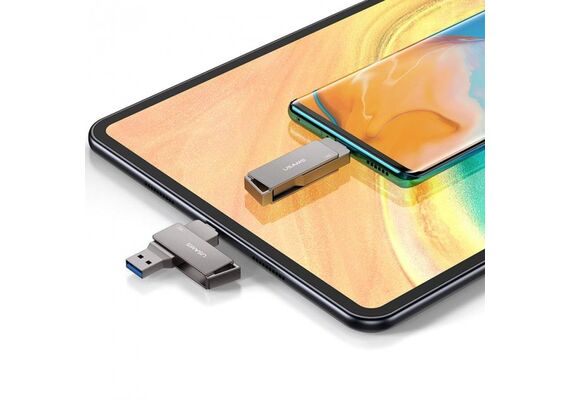 تصویر محصول فلش مموری یوسمز US-ZB198, رنگ: خاکستری, ظرفیت ذخیره سازی: 256 تصویر شماره 3 , - فروشگاه فون پارتس