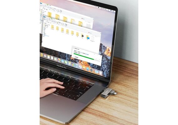 تصویر محصول فلش مموری یوسمز US-ZB198, رنگ: خاکستری, ظرفیت ذخیره سازی: 256 تصویر شماره 7 , - فروشگاه فون پارتس