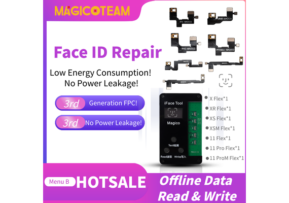 تصویر محصول مجیکو آی فیس - Magico iFace Tool همراه با پک 7 عددی فلت  - فروشگاه فون پارتس