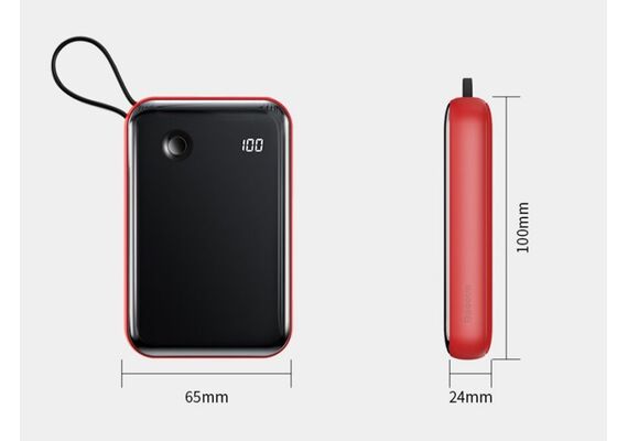 تصویر محصول پاوربانک باسئوس مدل PPXF-A01 ظرفیت 10000 میلی آمپر ساعت تصویر شماره 5 , - فروشگاه فون پارتس