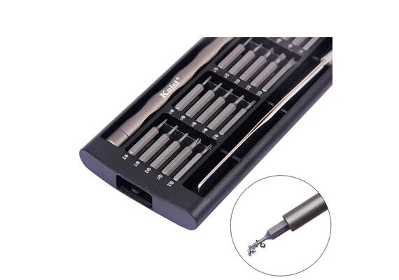 تصویر محصول جعبه پیچ گوشتی 22 عددی کایزی مدل K-3022B تصویر شماره 2 , - فروشگاه فون پارتس