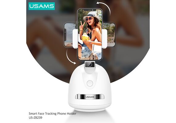 تصویر محصول نگهدارنده تلفن همراه یوسمز مدل ZB239 با ردیابی هوشمند چهره تصویر شماره 3 , - فروشگاه فون پارتس